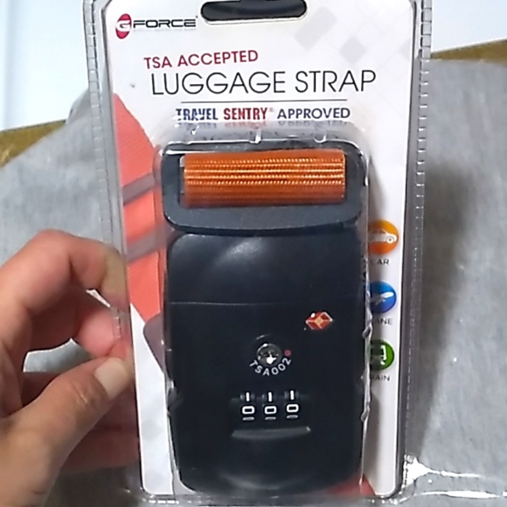 NEW TSA APPROVED LUGGAGE STRAP